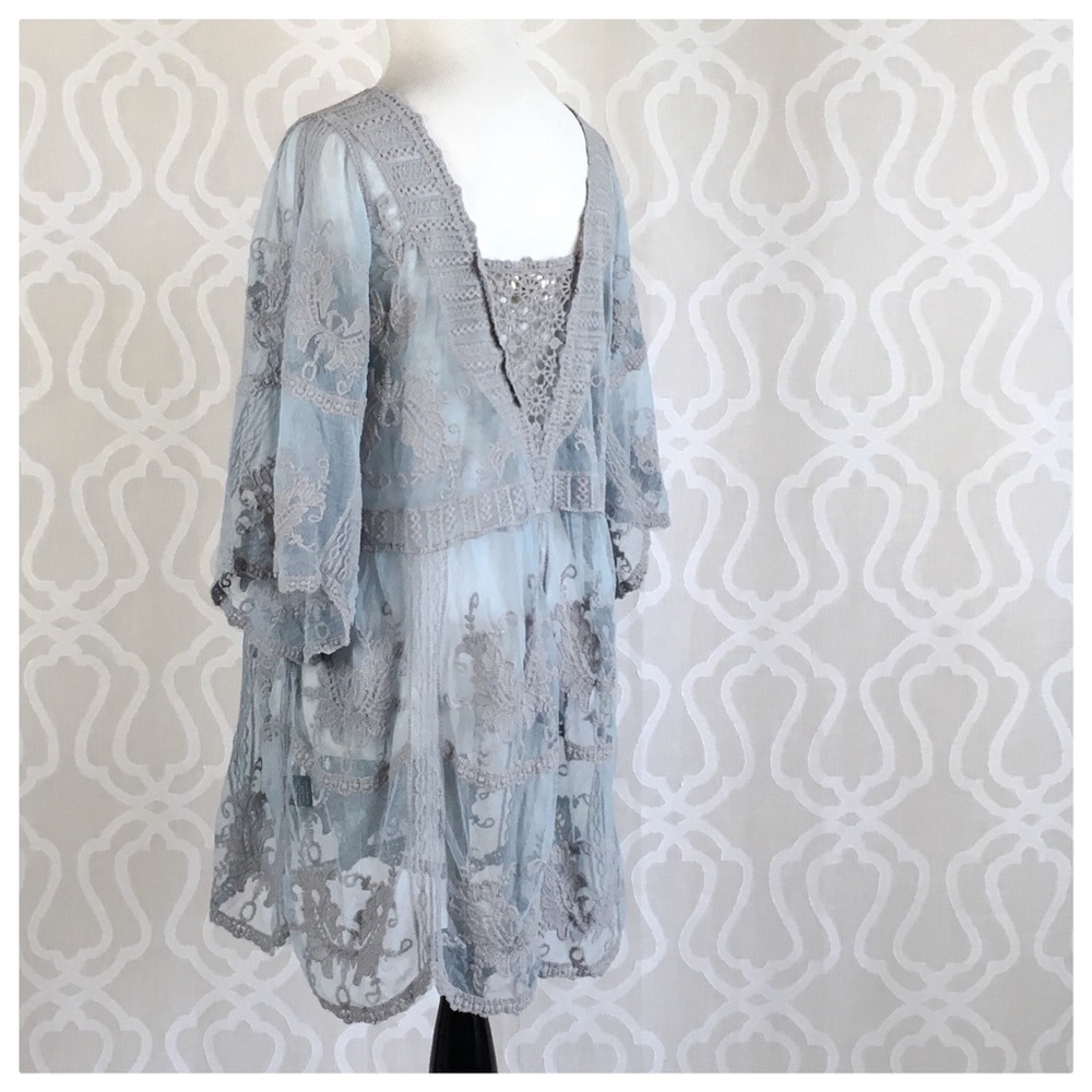 Noelle Layering Vintage Lace Tunic - Picture 4 of 10